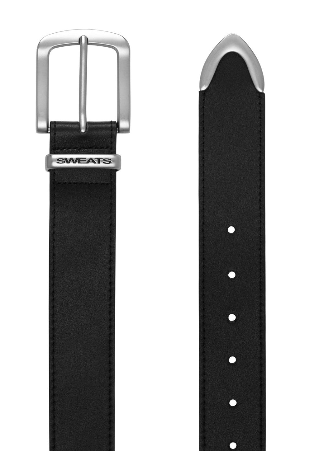 LEATHER BELT - BLACK