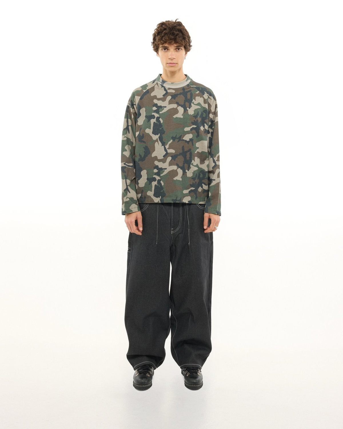 Long Sleeve T-Shirt - Camo