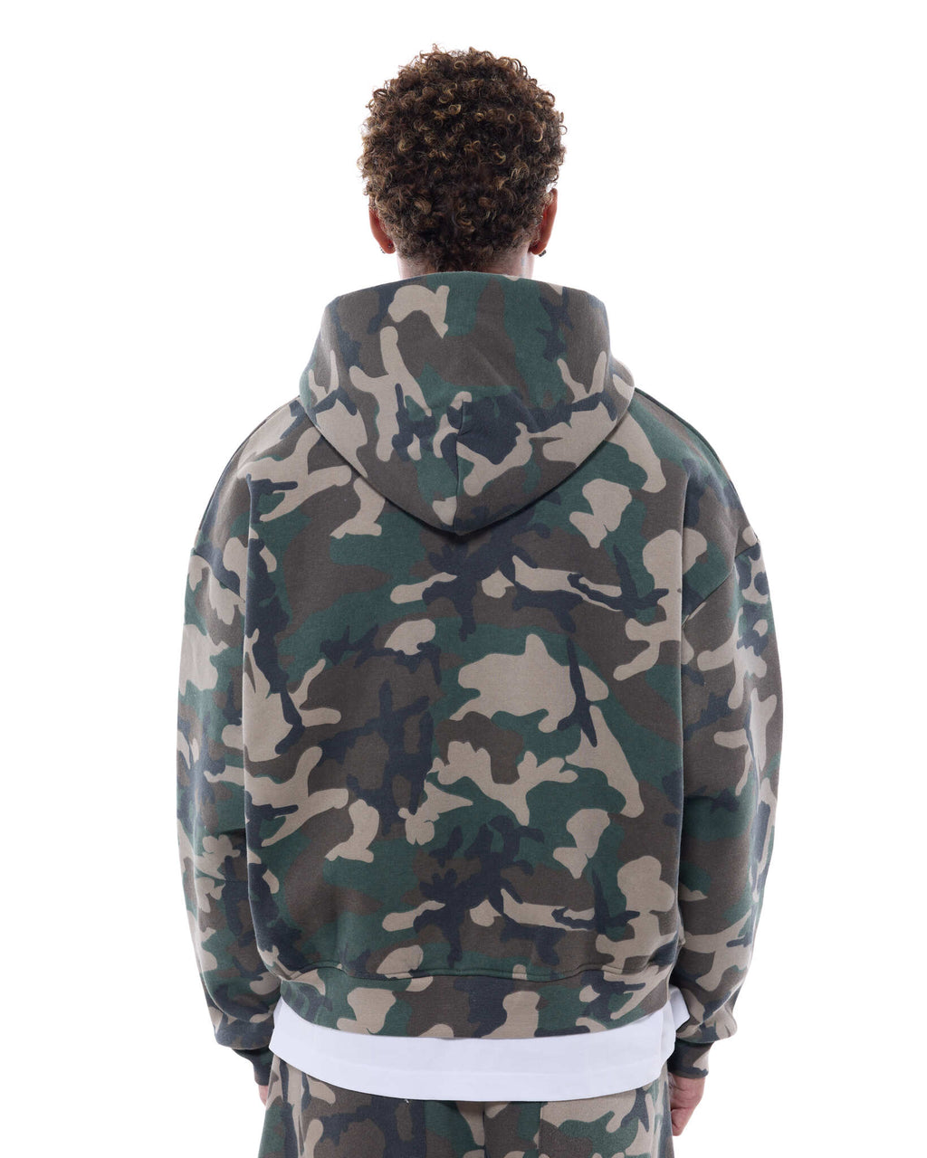 COZY ZIP UP - CAMO