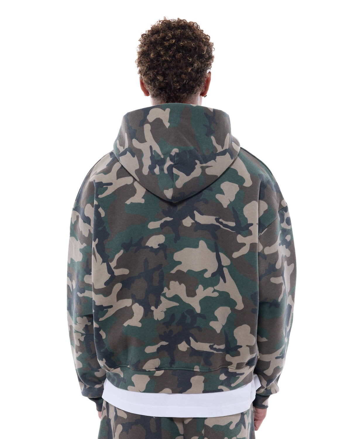 COZY ZIP UP - CAMO
