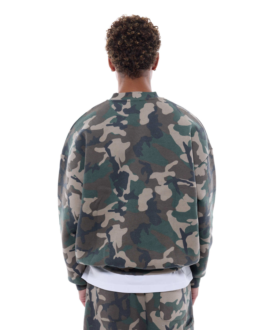 COZY SWEATER - CAMO
