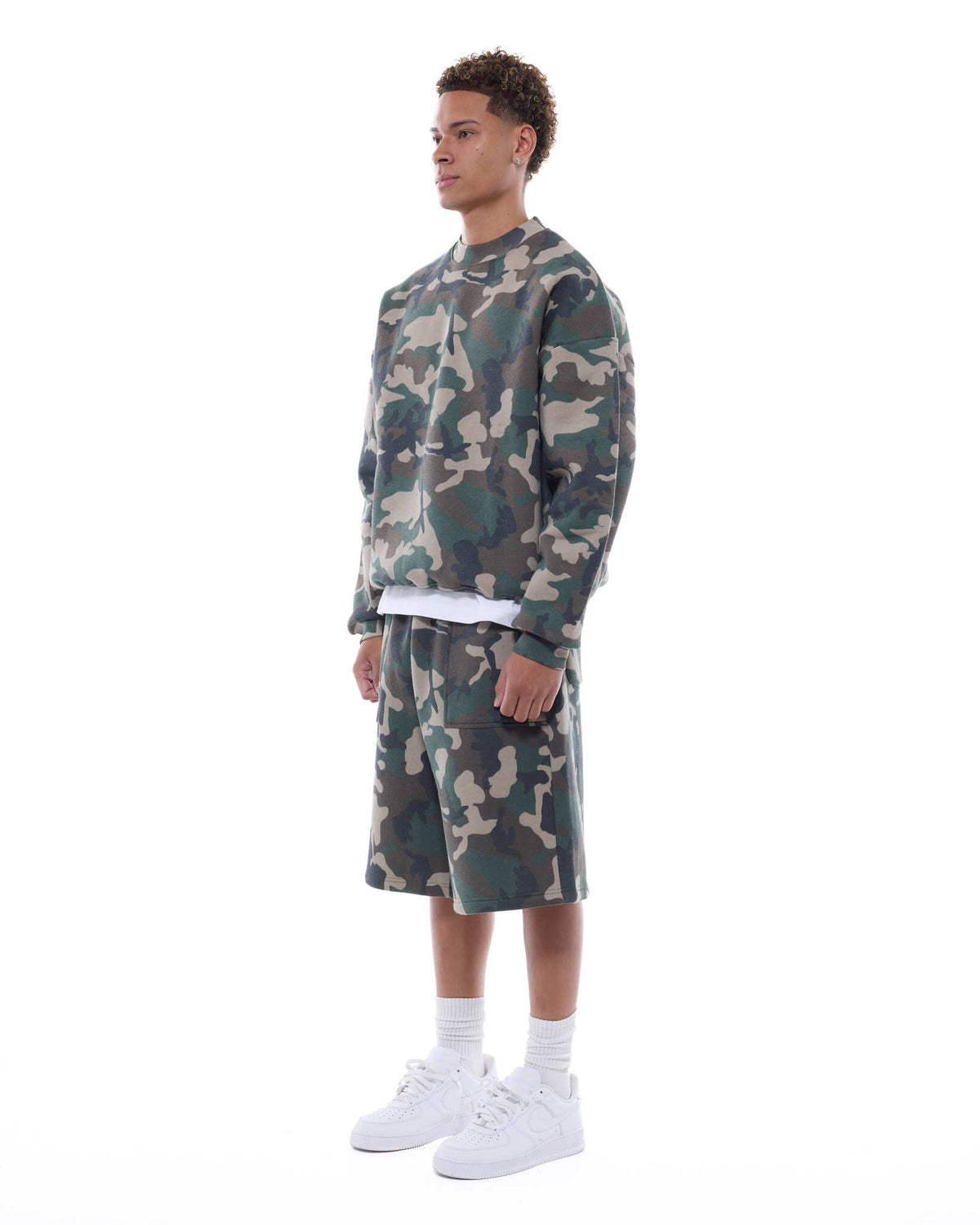 COZY SHORTS - CAMO