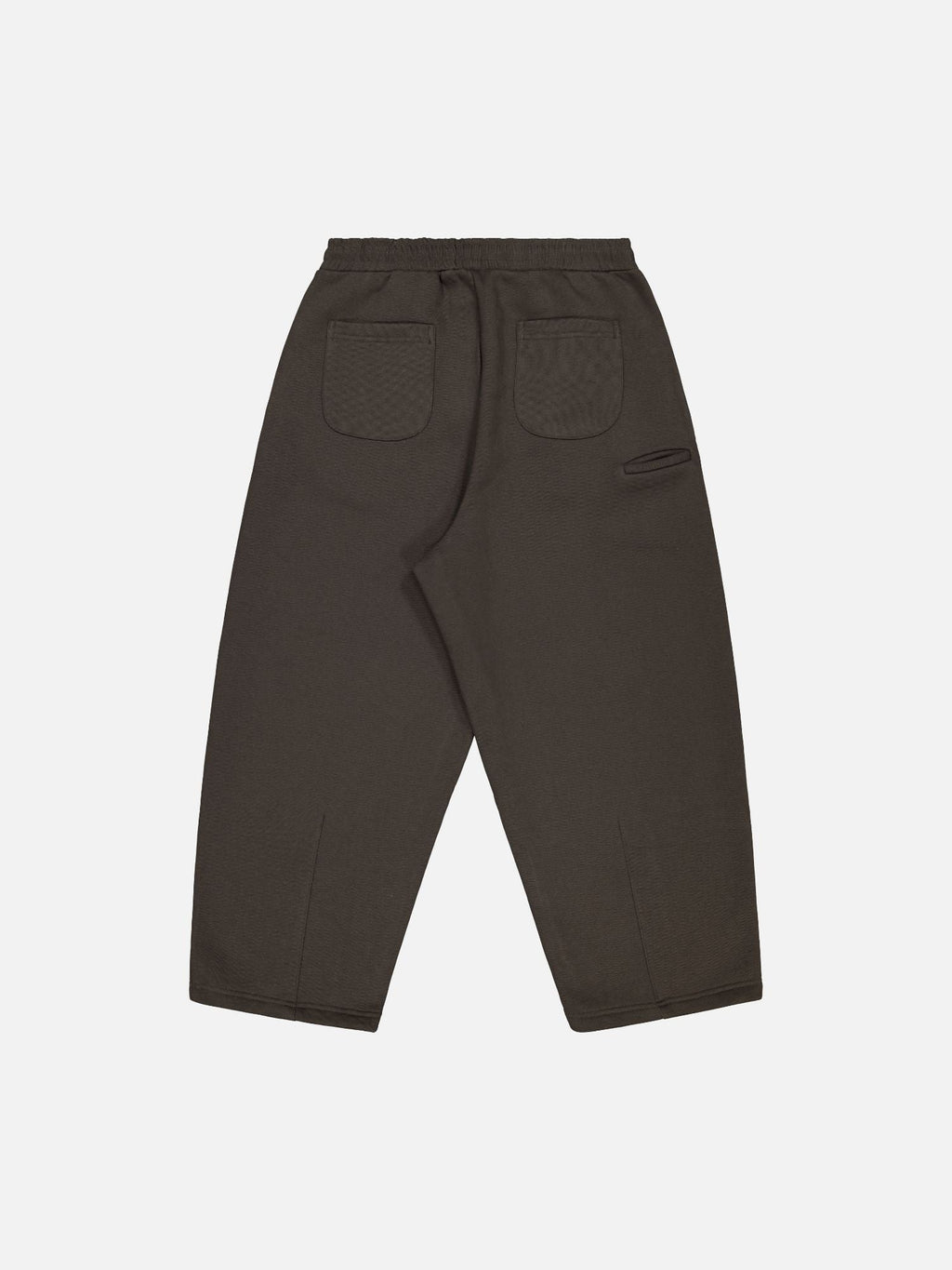 COZY STRAIGHT LEG SWEATS - COFFEE