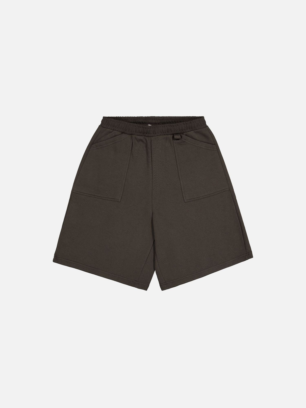 COZY SHORTS - COFFEE