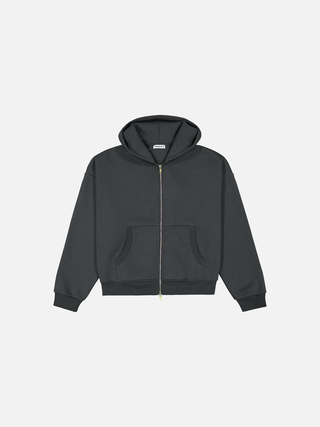 COZY ZIP UP - GRANITE