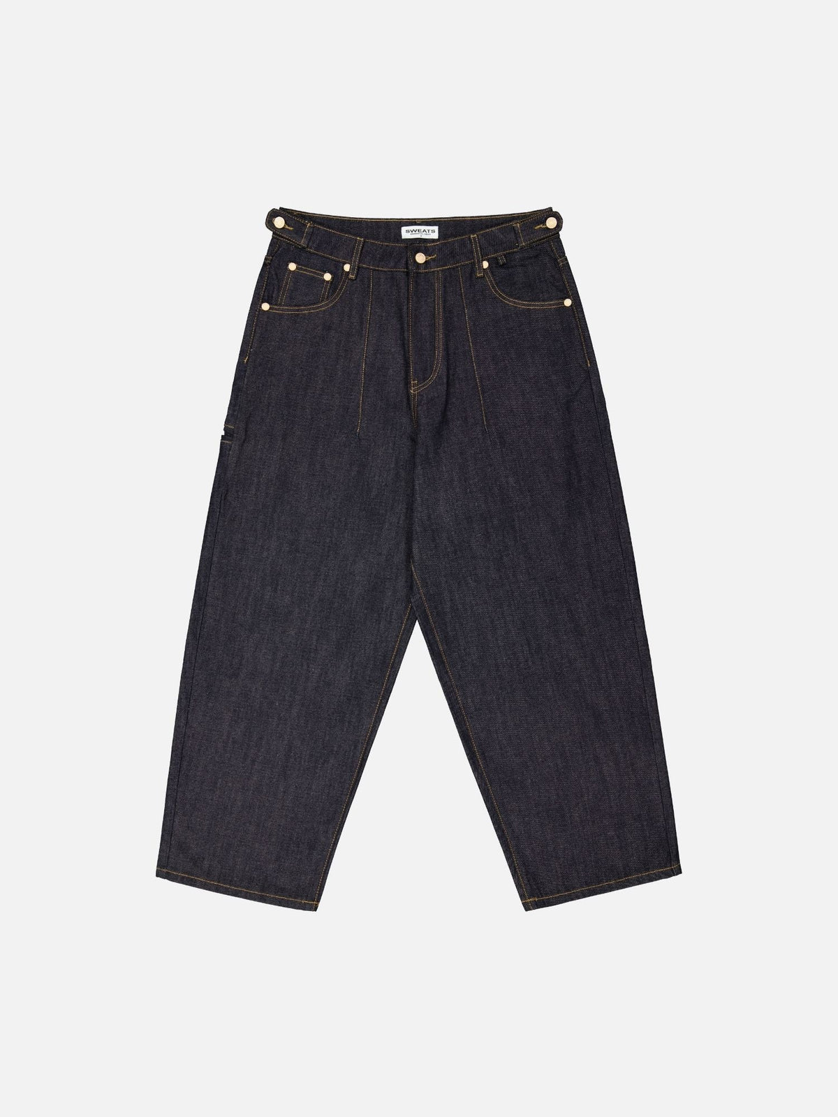 DENIM BAGGY JEANS - INDIGO