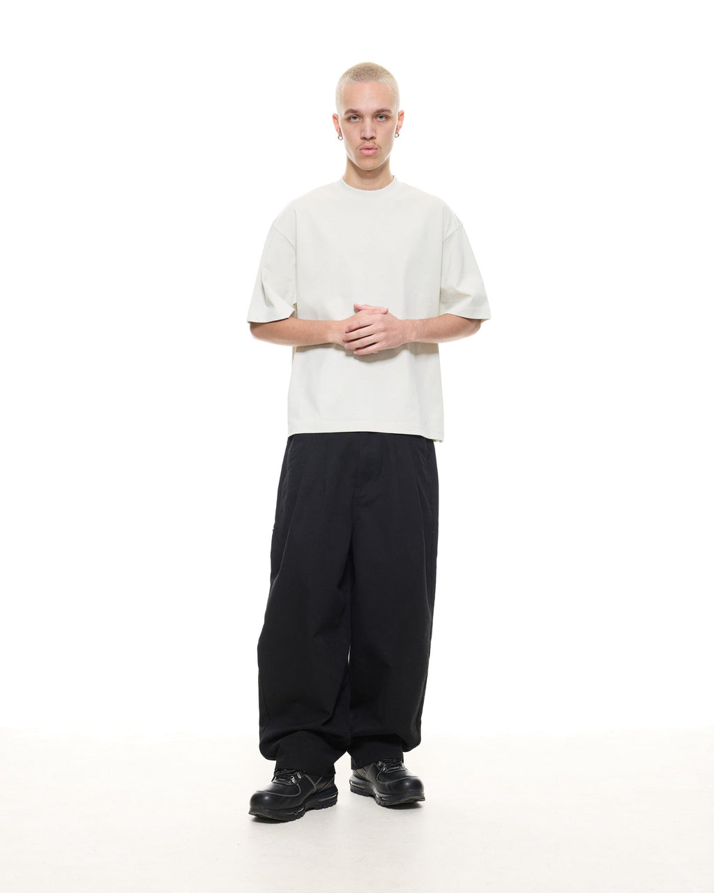 SIGNATURE BLANK T-SHIRT - CHALK
