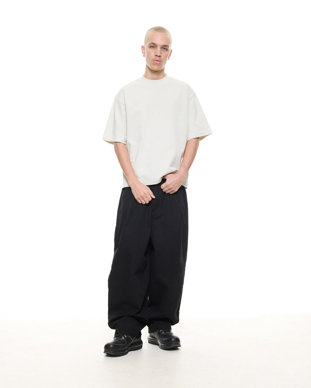 SIGNATURE BLANK T-SHIRT - CHALK