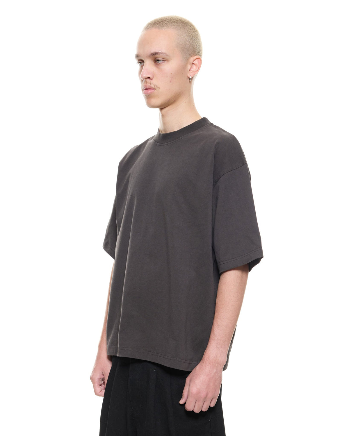 SIGNATURE BLANK T-SHIRT - COFFEE