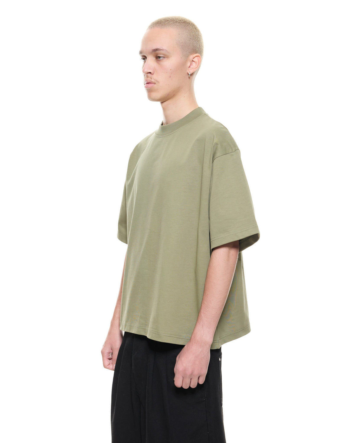 SIGNATURE BLANK T-SHIRT - SAGE