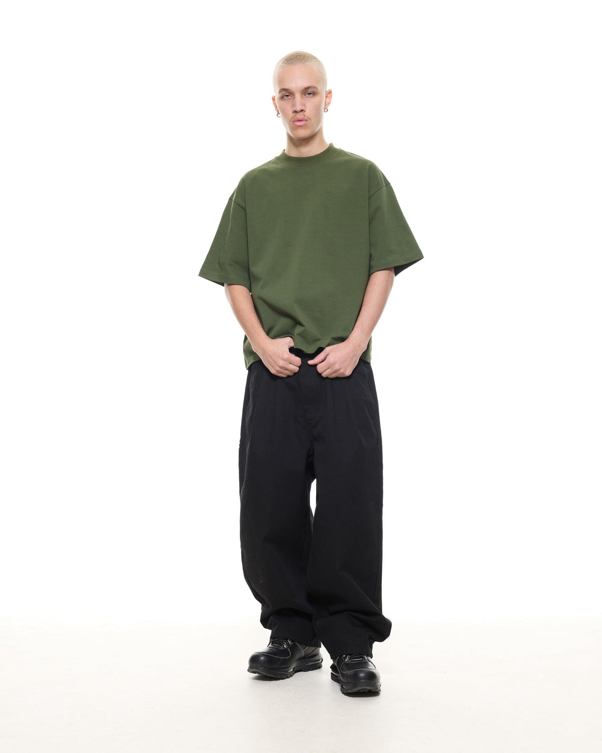 SIGNATURE BLANK T-SHIRT - MILITANT