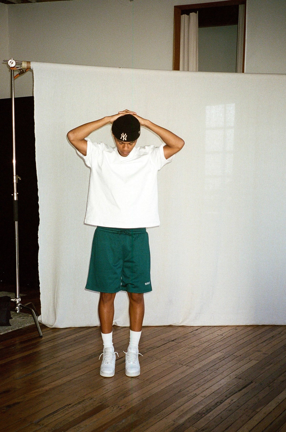 MESH SHORTS - GREEN