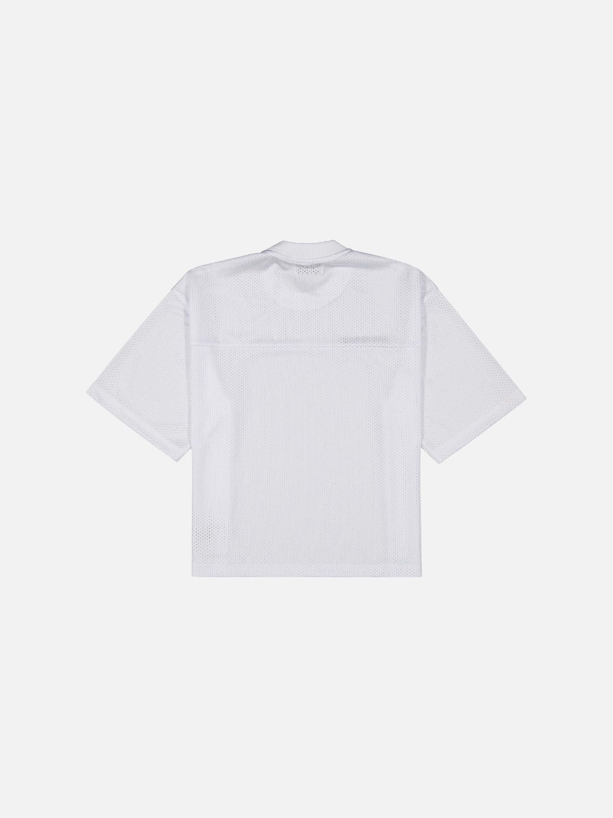 MESH SS T-SHIRT - WHITE
