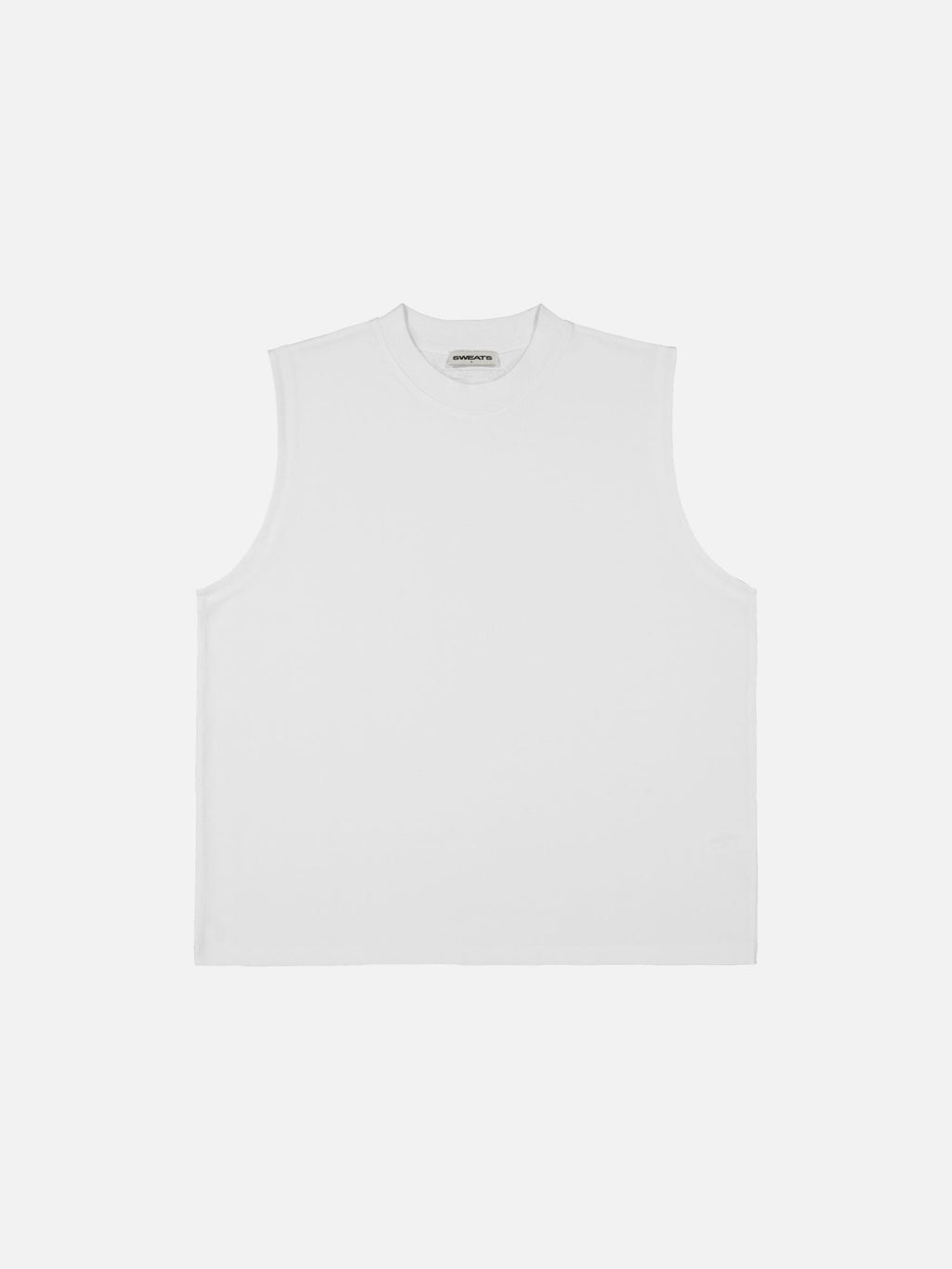 MUSCLE TEE - WHITE