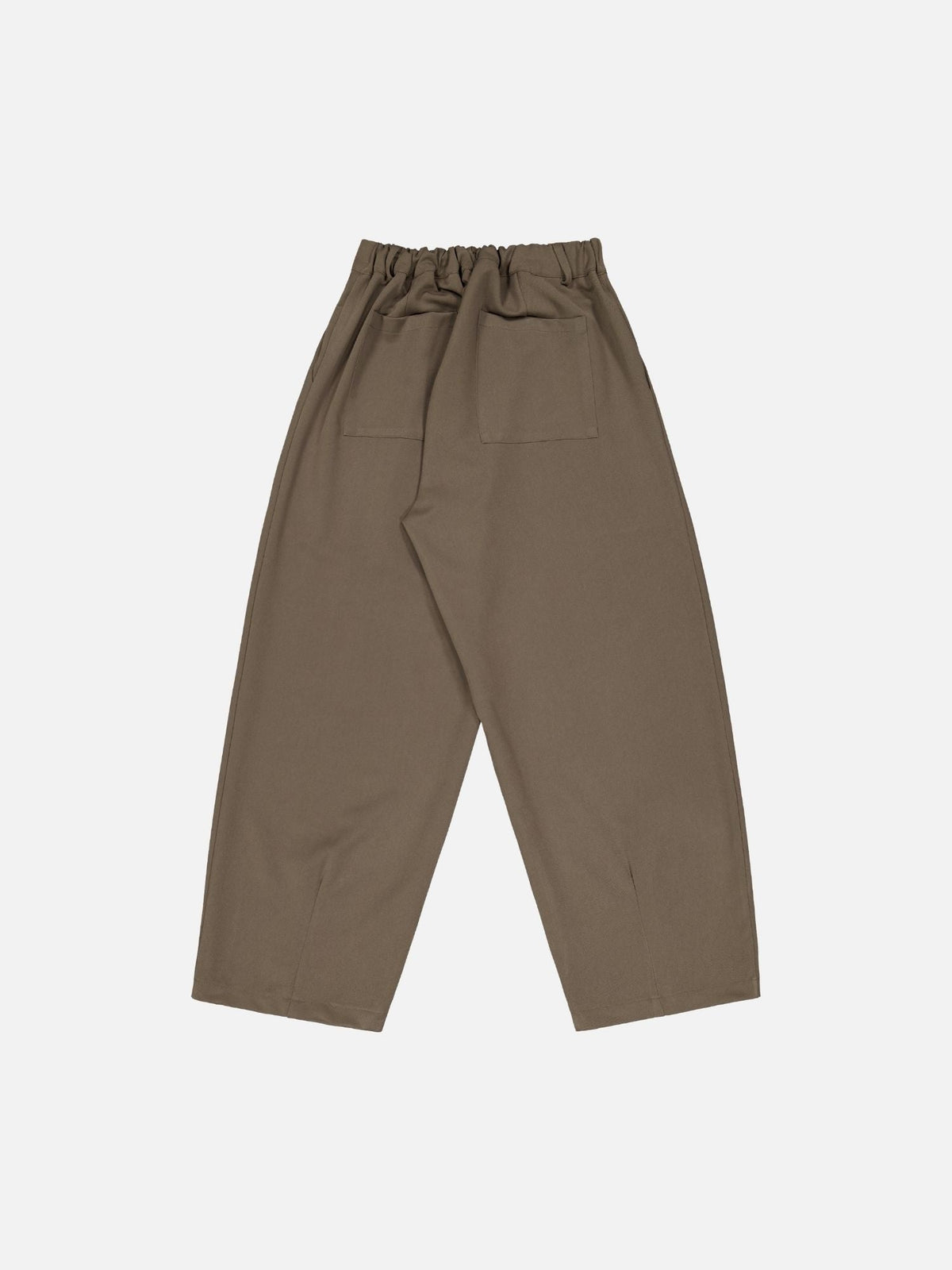 PLEATED PANT - BROWN