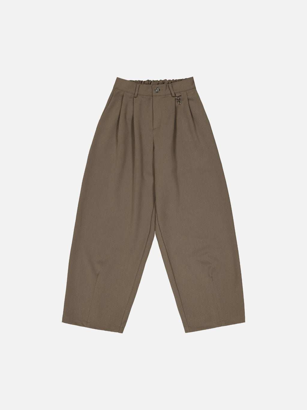 PLEATED PANT - BROWN