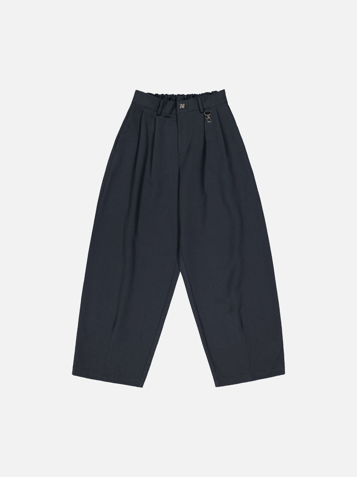 PLEATED PANT - NAVY