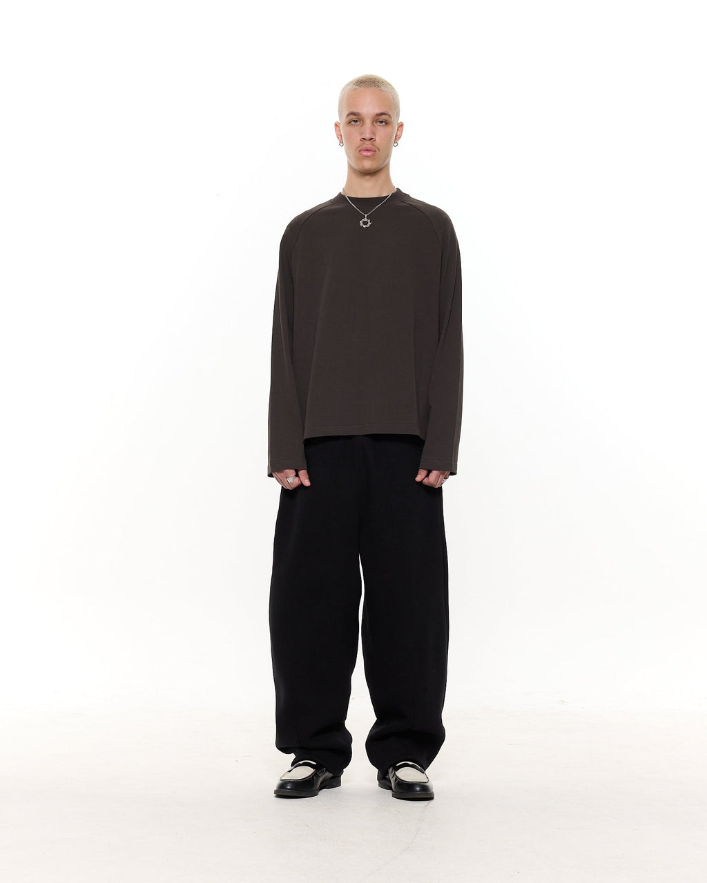 Long Sleeve T-Shirt - Coffee