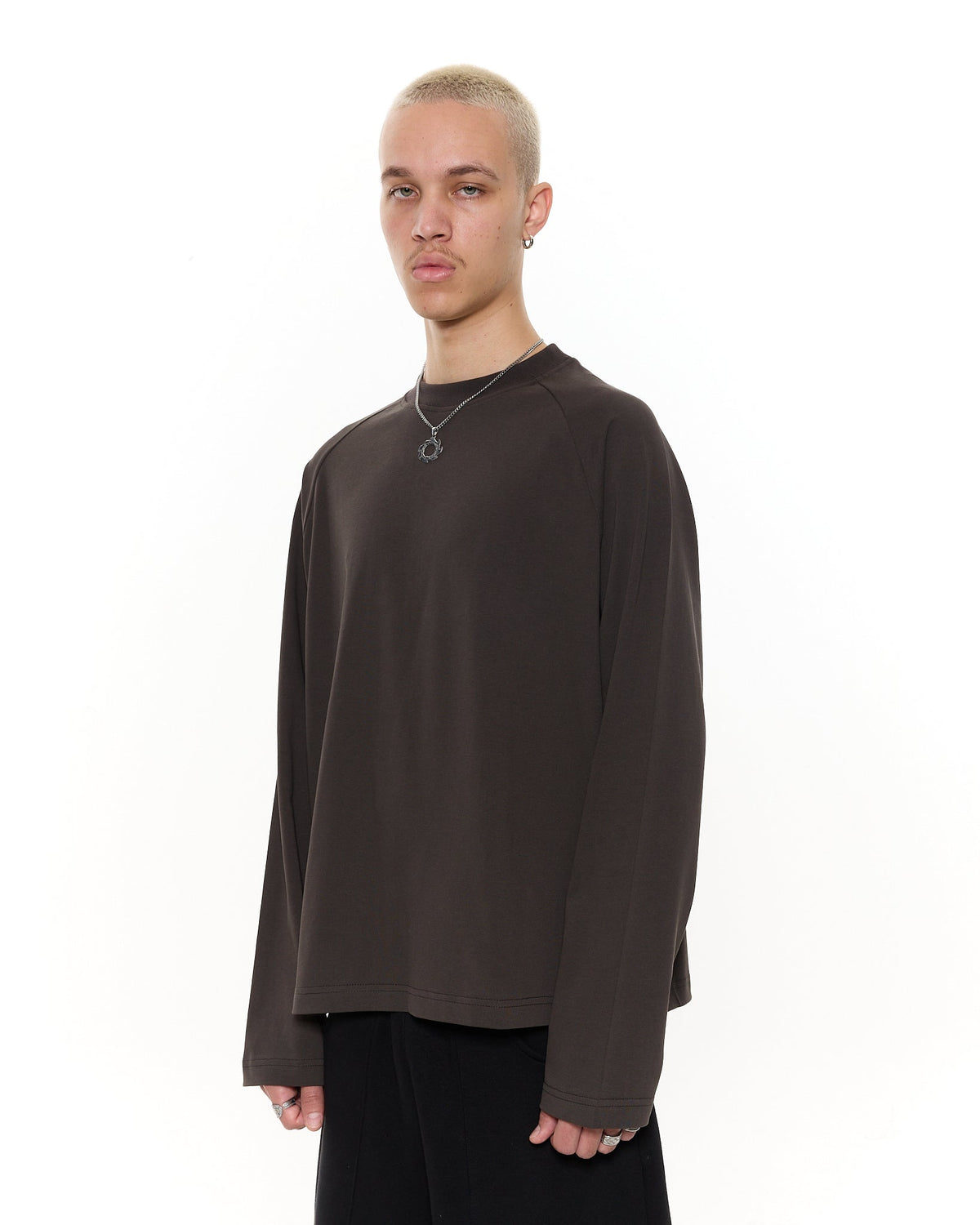 Long Sleeve T-Shirt - Coffee