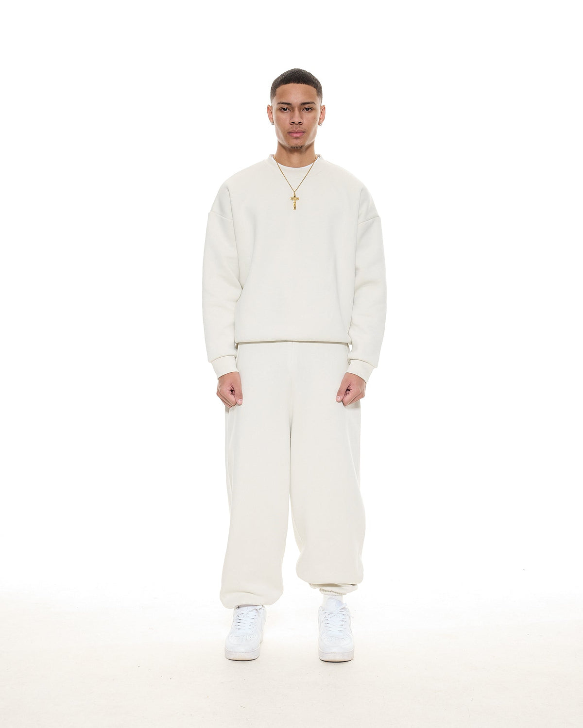 COZY SWEATPANT - CHALK