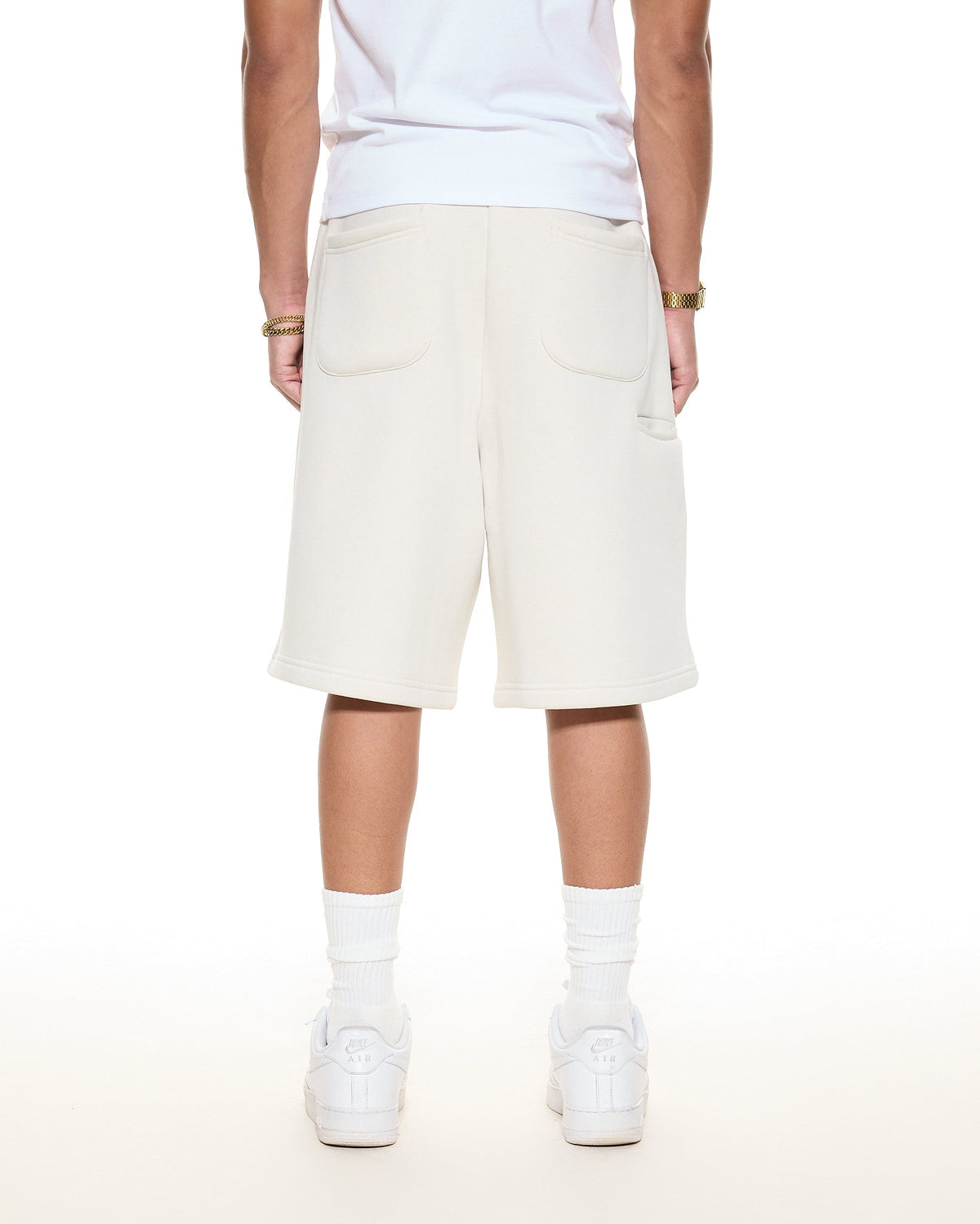 COZY SHORTS - CHALK