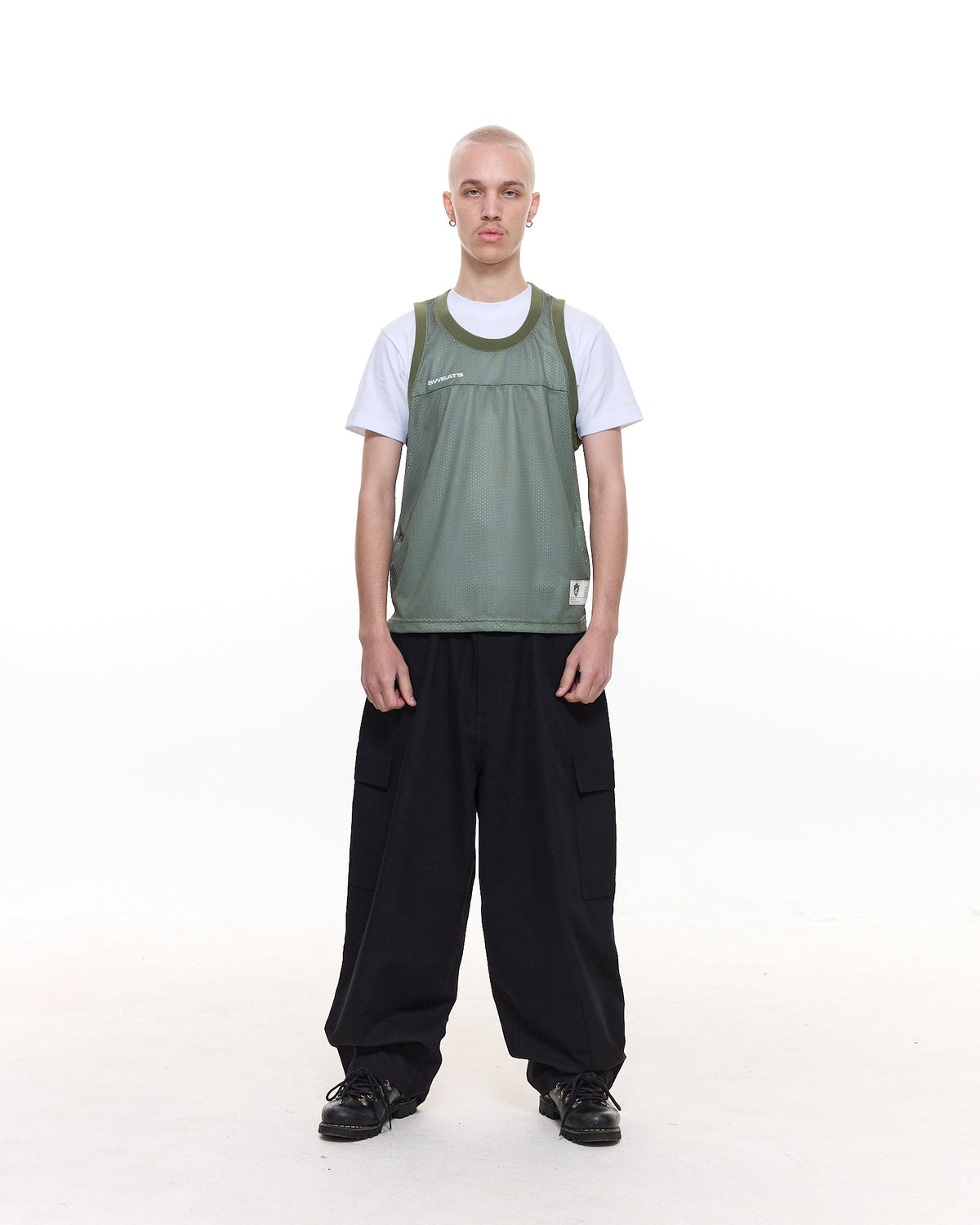 MESH SINGLET - SAGE