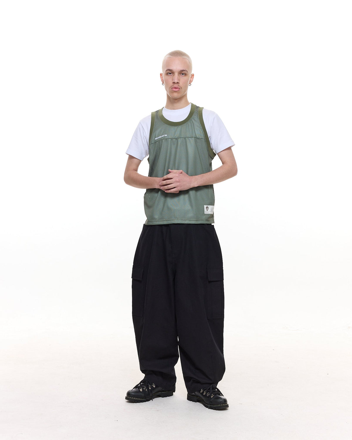MESH SINGLET - SAGE