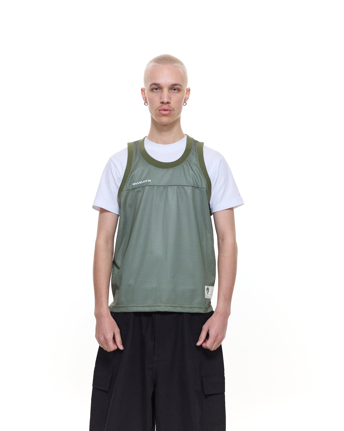 MESH SINGLET - SAGE