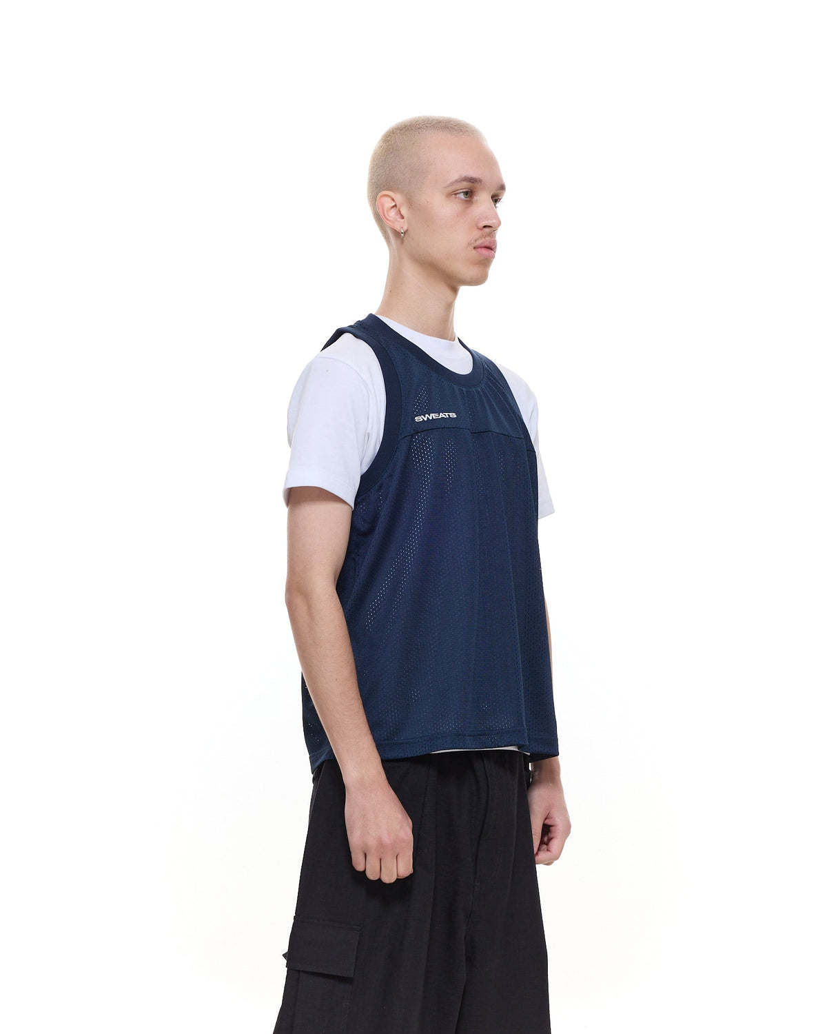 MESH SINGLET - NAVY