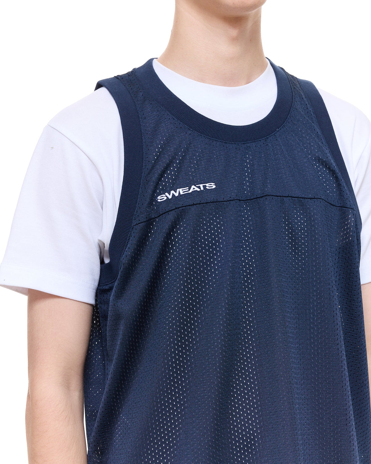 MESH SINGLET - NAVY