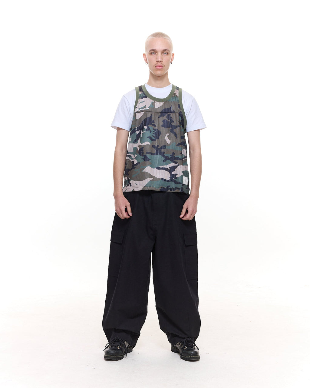 MESH SINGLET - CAMO