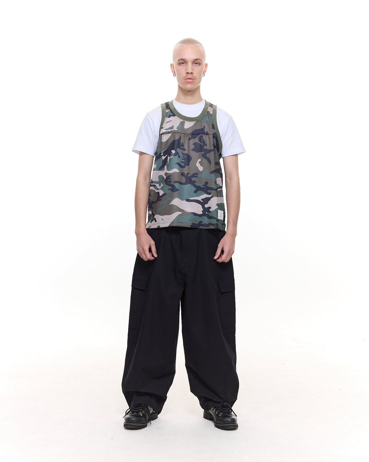 MESH SINGLET - CAMO