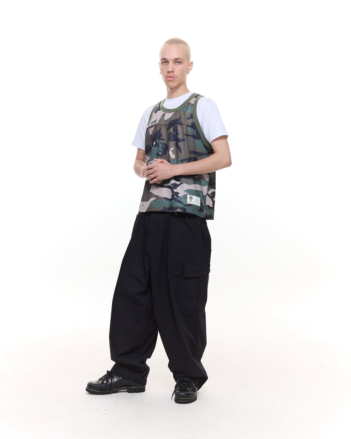 MESH SINGLET - CAMO