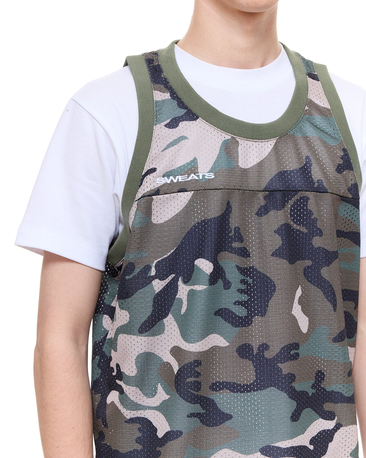 MESH SINGLET - CAMO