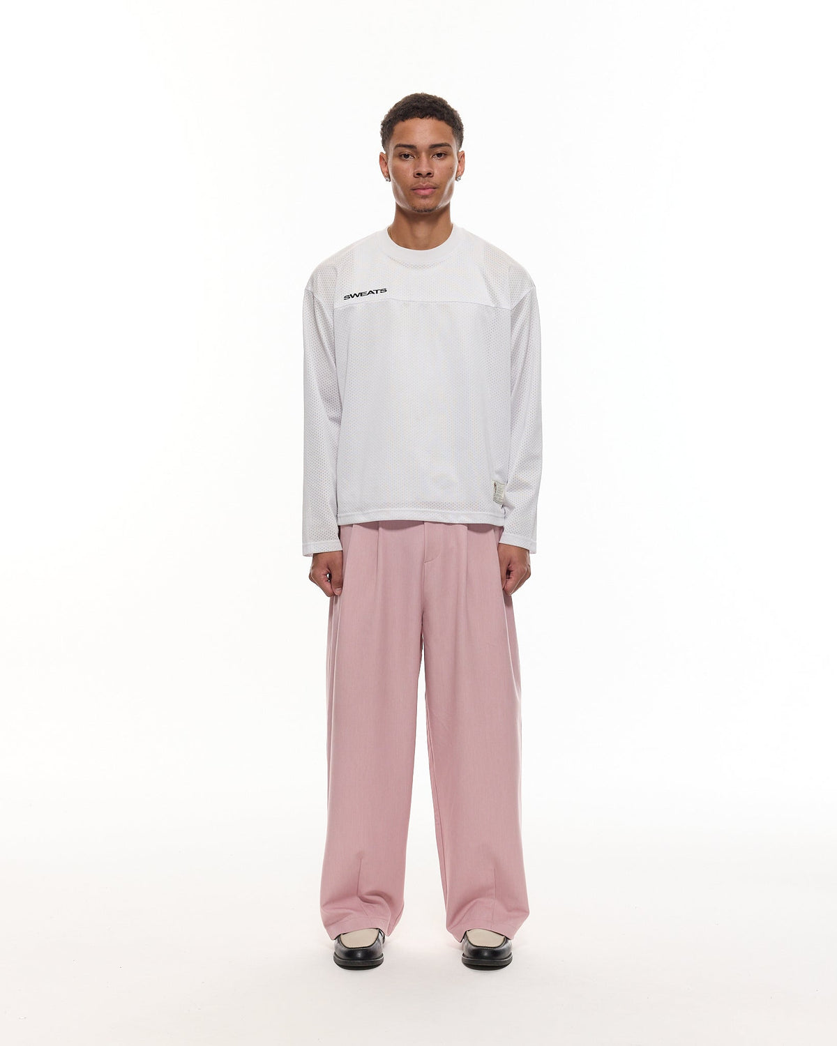 PLEATED PANT - PINK