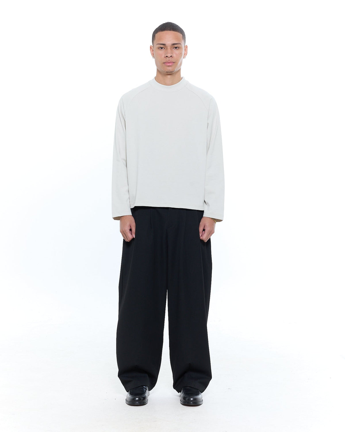 Long Sleeve T-Shirt - Chalk