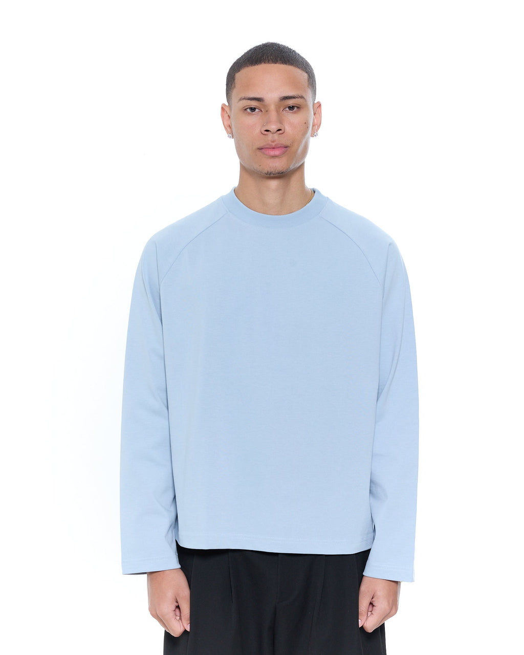 Long Sleeve T-Shirt - Glacier