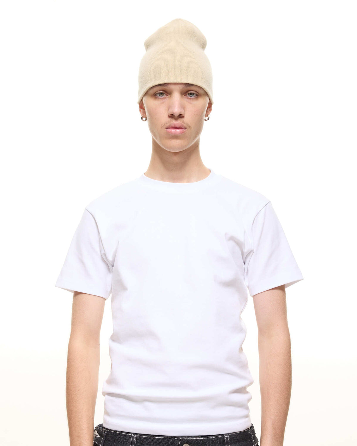 SKULL BEANIE - OAT