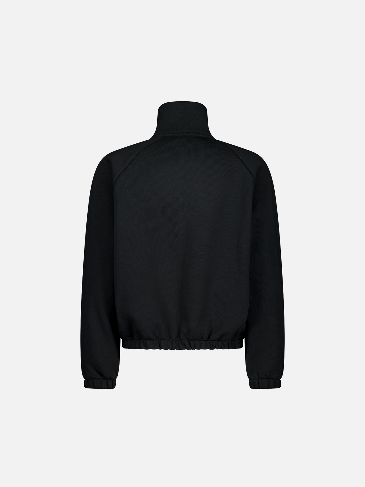 COZY TRACK JACKET - BLACK
