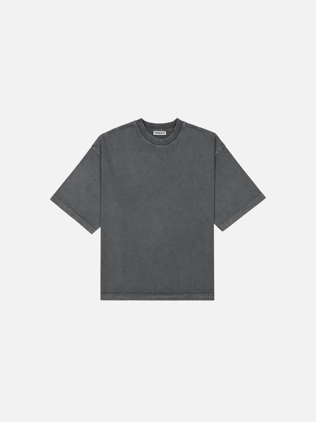 SIGNATURE BLANK T-SHIRT - WASHED GREY