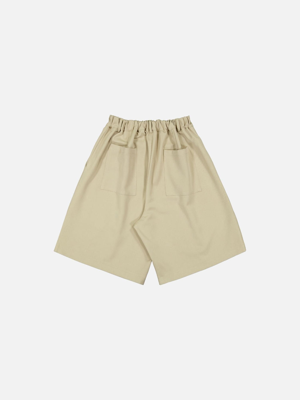 PLEATED SHORTS - SAND