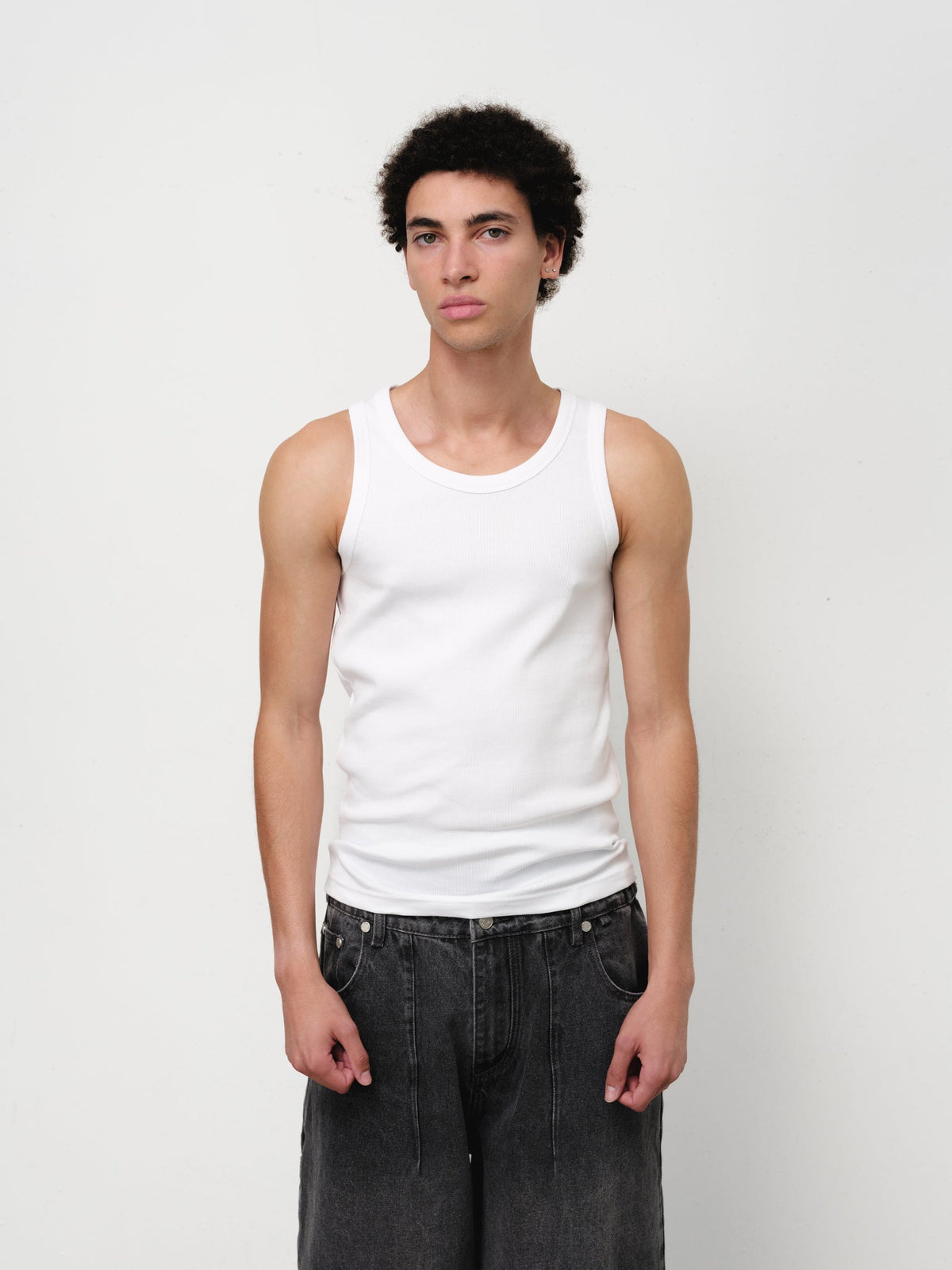 TANK SINGLET - WHITE